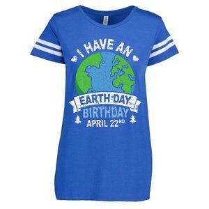 Earth Day Is My Birthday Pro Environment Party April Enza Ladies Jersey Football T-Shirt