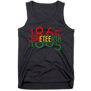 Emancipation Day Is Great With 1865 Juneteenth Flag Apparel Tank Top