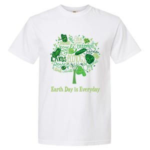 Earth Day Is Everyday Global Warming And Climate Graphic Funny Gift Garment-Dyed Heavyweight T-Shirt