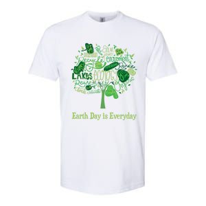 Earth Day Is Everyday Global Warming And Climate Graphic Funny Gift Softstyle CVC T-Shirt