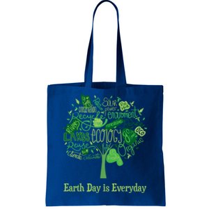 Earth Day Is Everyday Global Warming And Climate Graphic Gift Tote Bag