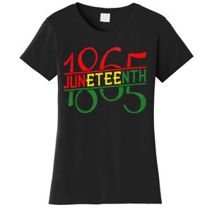 Emancipation Day is great with 1865 Juneteenth flag apparel Women's T-Shirt