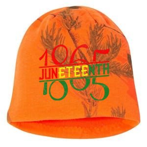 Emancipation Day is great with 1865 Juneteenth flag apparel Kati - Camo Knit Beanie