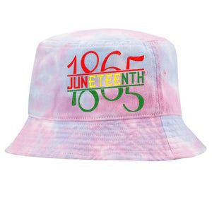 Emancipation Day is great with 1865 Juneteenth flag apparel Tie-Dyed Bucket Hat