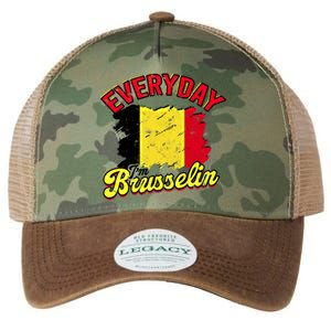 Every Day Im Brusselin Great Gift Brussels Belgium Europe Adventure Gift Legacy Tie Dye Trucker Hat