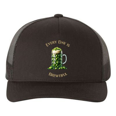 Every Day Is Brewtiful Yupoong Adult 5-Panel Trucker Hat