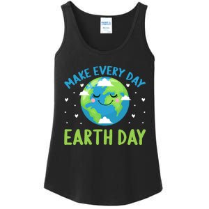 Every Day Is Earth Day Graphic Ladies Essential Tank