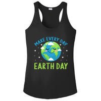 Every Day Is Earth Day Graphic Ladies PosiCharge Competitor Racerback Tank