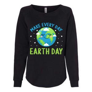 Every Day Is Earth Day Graphic Womens California Wash Sweatshirt