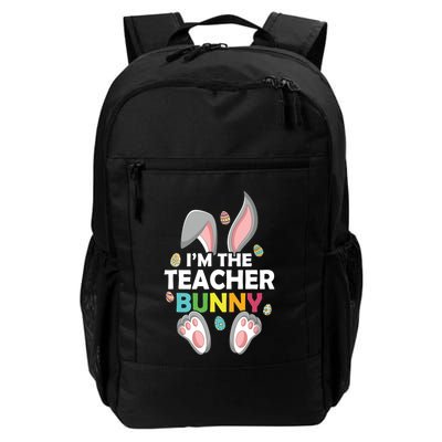 Easter Day Im The Teacher Bunny Happy Easter Backpack