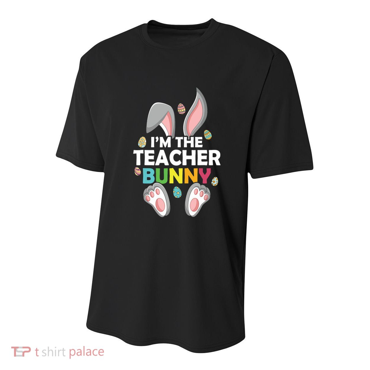 Easter Day Im The Teacher Bunny Happy Easter Youth Performance Sprint T-Shirt