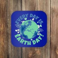 Every Day Is Earth Day Environtal Climate Change Activist Gift Coaster