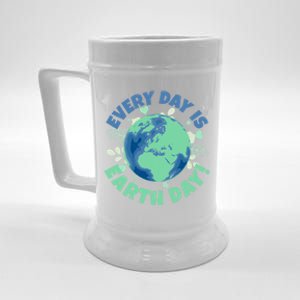 Every Day Is Earth Day Environtal Climate Change Activist Gift Beer Stein