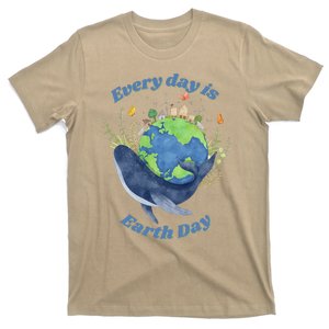 Every Day Is Earth Day Save The Planet Message T-Shirt