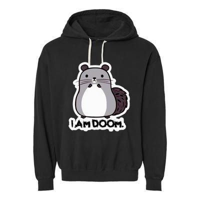 Ezekiel Darkbranch I Am Doom. Garment-Dyed Fleece Hoodie