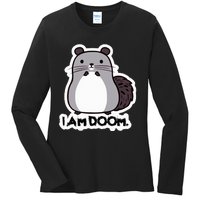 Ezekiel Darkbranch I Am Doom. Ladies Long Sleeve Shirt