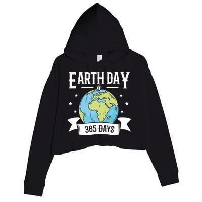 Earth Day Is 365 Days Planet Day Climate Change Gift Crop Fleece Hoodie