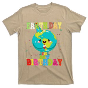 Earth Day Is My Birthday Environment Earth Day Bday Gift T-Shirt