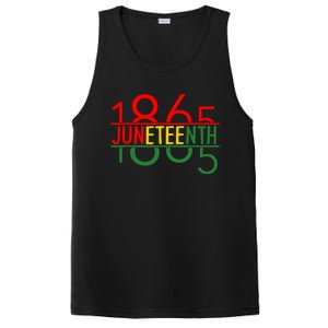 Emancipation Day Is Great With 1865 Juneteenth Flag Apparel PosiCharge Competitor Tank