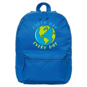 Earth Day Is Everyday Happy Earth Day Cool Gift 16 in Basic Backpack