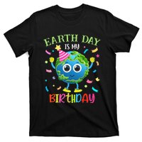 Earth Day is my Birthday Pro Environment Birthday Party T-Shirt