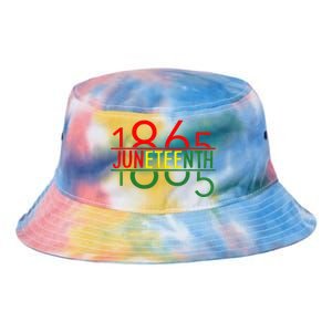 Emancipation Day is great with 1865 Juneteenth flag Tie Dye Newport Bucket Hat