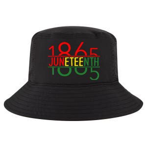 Emancipation Day is great with 1865 Juneteenth flag Cool Comfort Performance Bucket Hat