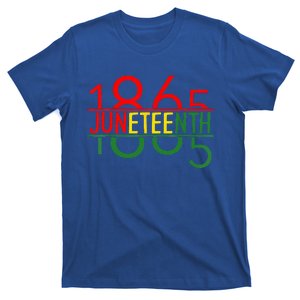 Emancipation Day is great with 1865 Juneteenth flag T-Shirt