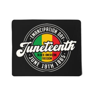 Emancipation Day Juneteenth Freedom Graphic Mousepad