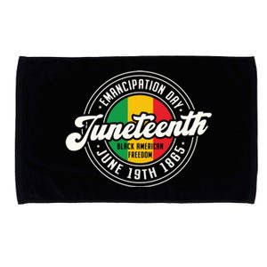 Emancipation Day Juneteenth Freedom Graphic Microfiber Hand Towel