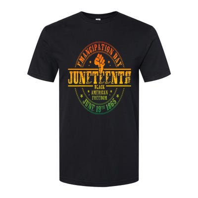 Emancipation Day Juneteenth 19Th 1865 Black American Freedom Softstyle® CVC T-Shirt