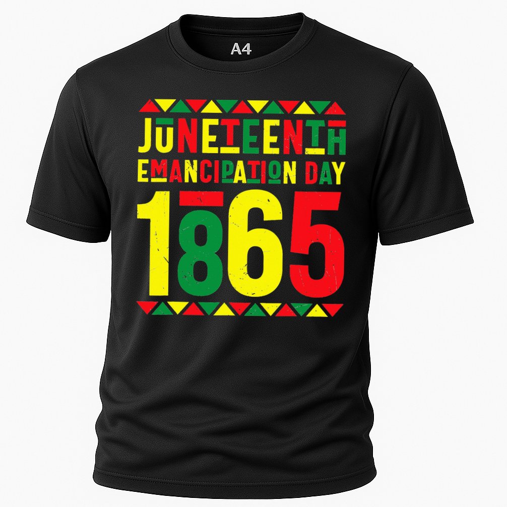 Emancipation Day Juneteenth African 1865 Freedom American Cooling Performance Crew T-Shirt