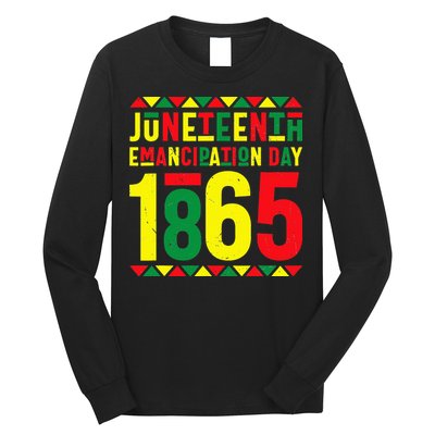 Emancipation Day Juneteenth African 1865 Freedom American Long Sleeve Shirt