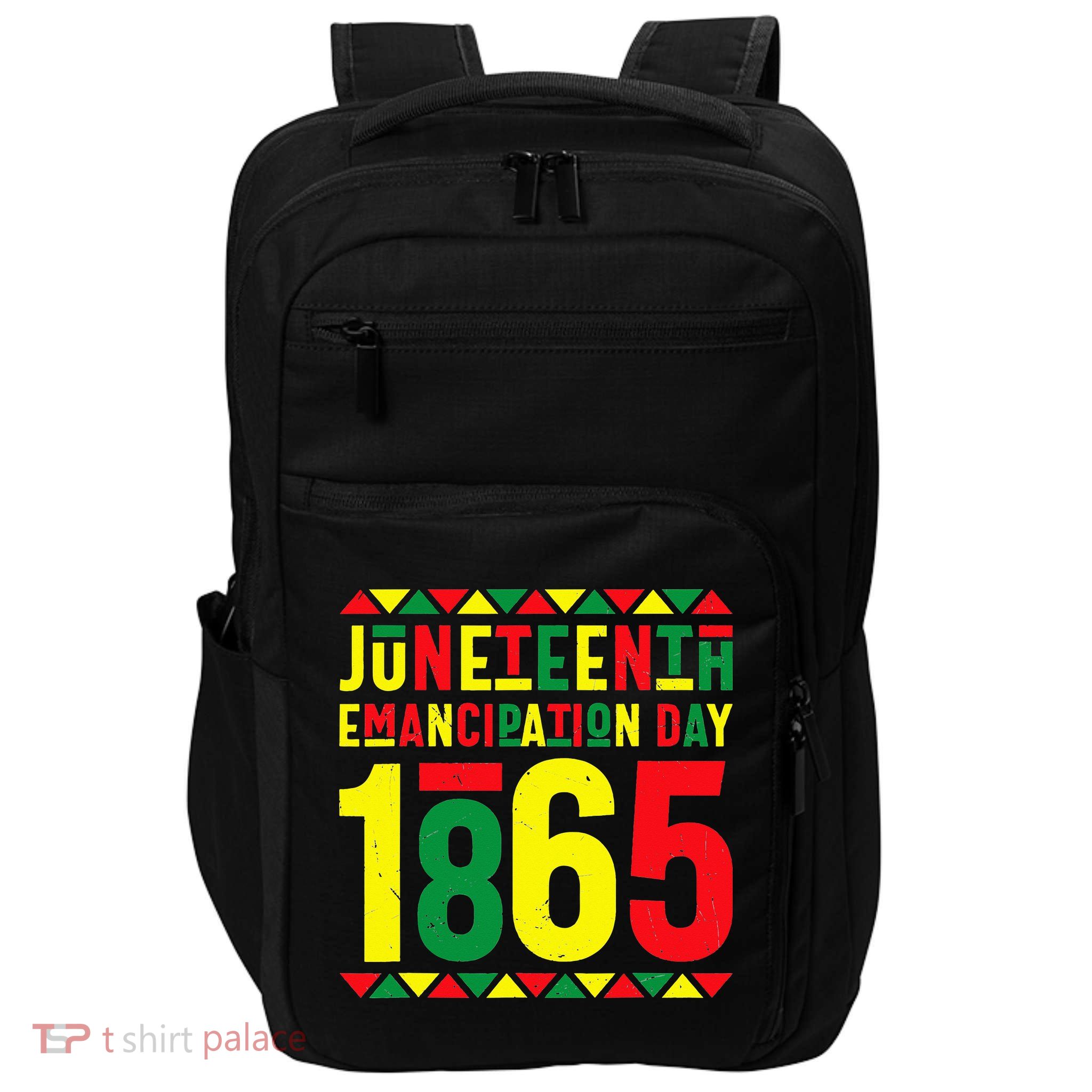 Emancipation Day Juneteenth African 1865 Freedom American Impact Tech Backpack