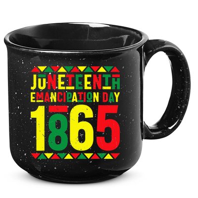 Emancipation Day Juneteenth African 1865 Freedom American 15oz Campfire Ceramic Mug