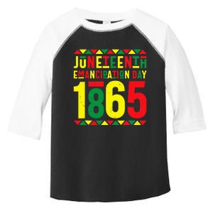 Emancipation Day Juneteenth African 1865 Freedom American Toddler Fine Jersey T-Shirt