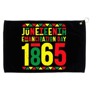 Emancipation Day Juneteenth African 1865 Freedom American Grommeted Golf Towel