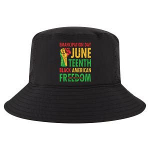 Emancipation Day Juneteenth Black American Freedom Cool Comfort Performance Bucket Hat