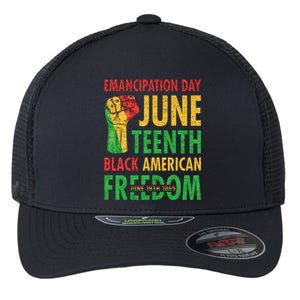 Emancipation Day Juneteenth Black American Freedom Flexfit Unipanel Trucker Cap