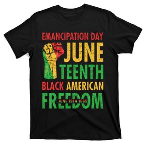 Emancipation Day Juneteenth Black American Freedom T-Shirt