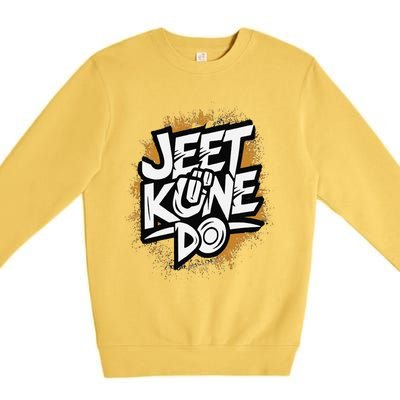 Emotional Damage Jeet Kune Do Jkd Mixed Martial Arts Premium Crewneck Sweatshirt