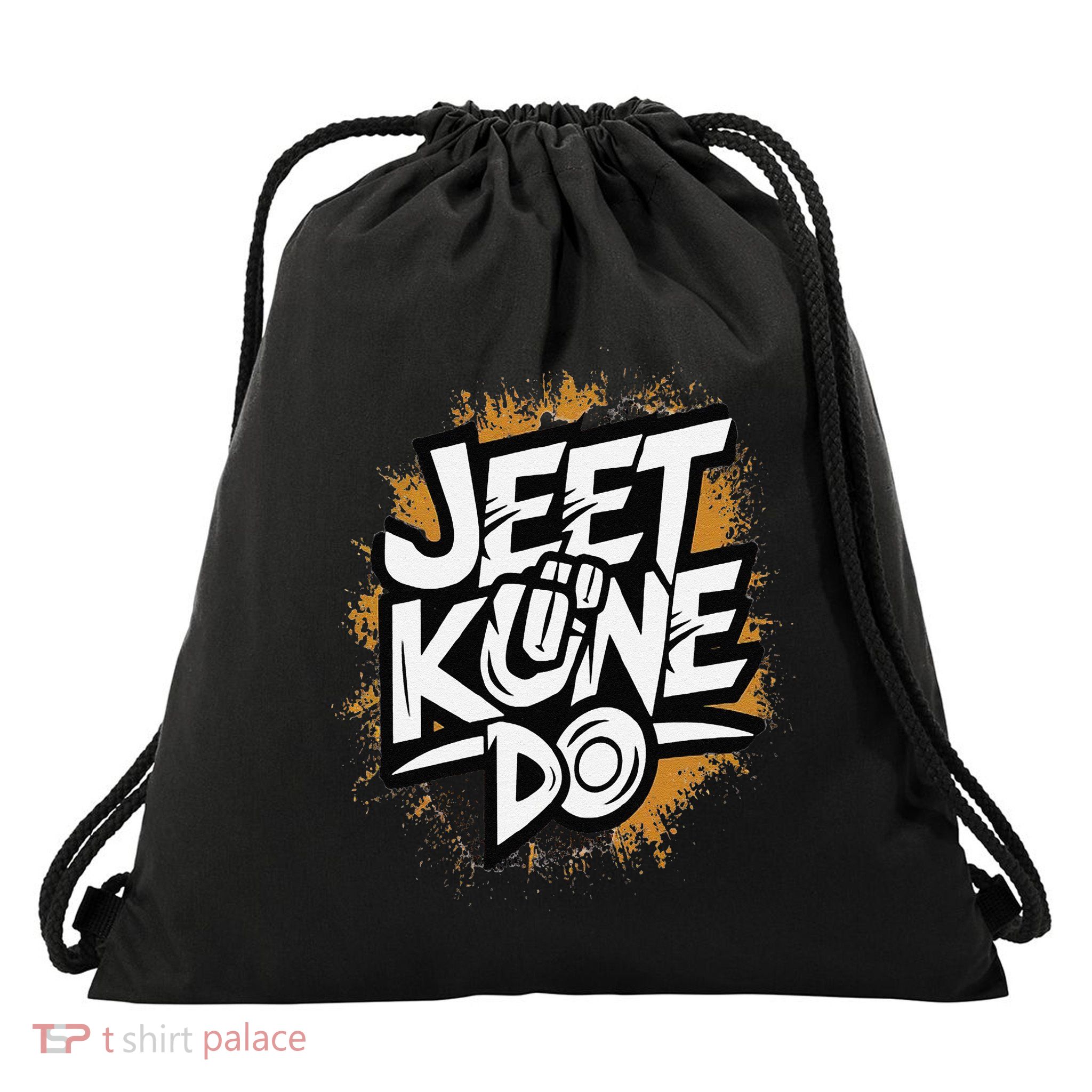 Emotional Damage Jeet Kune Do Jkd Mixed Martial Arts Drawstring Bag
