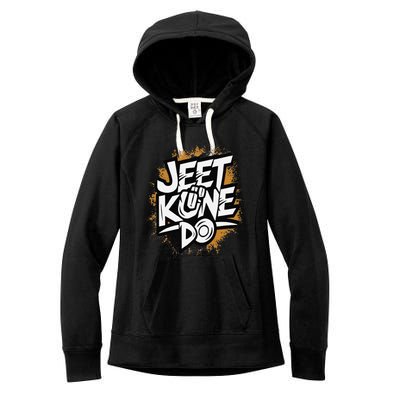 Emotional Damage Jeet Kune Do Jkd Mixed Martial Arts Women's Fleece Hoodie