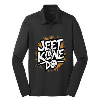 Emotional Damage Jeet Kune Do Jkd Mixed Martial Arts Silk Touch Performance Long Sleeve Polo