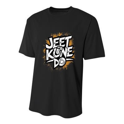 Emotional Damage Jeet Kune Do Jkd Mixed Martial Arts Youth Performance Sprint T-Shirt