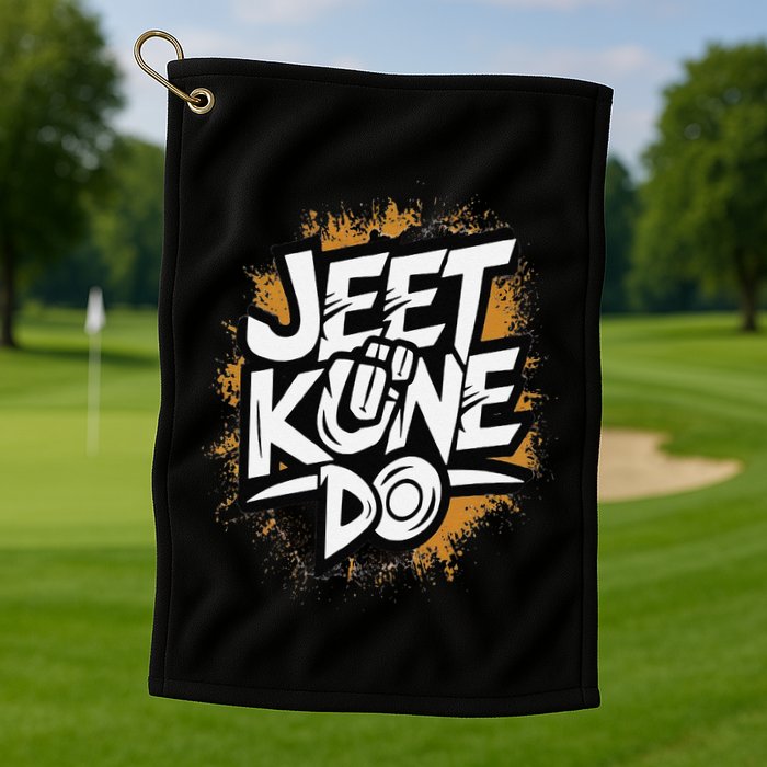 Emotional Damage Jeet Kune Do Jkd Mixed Martial Arts Golf Towel