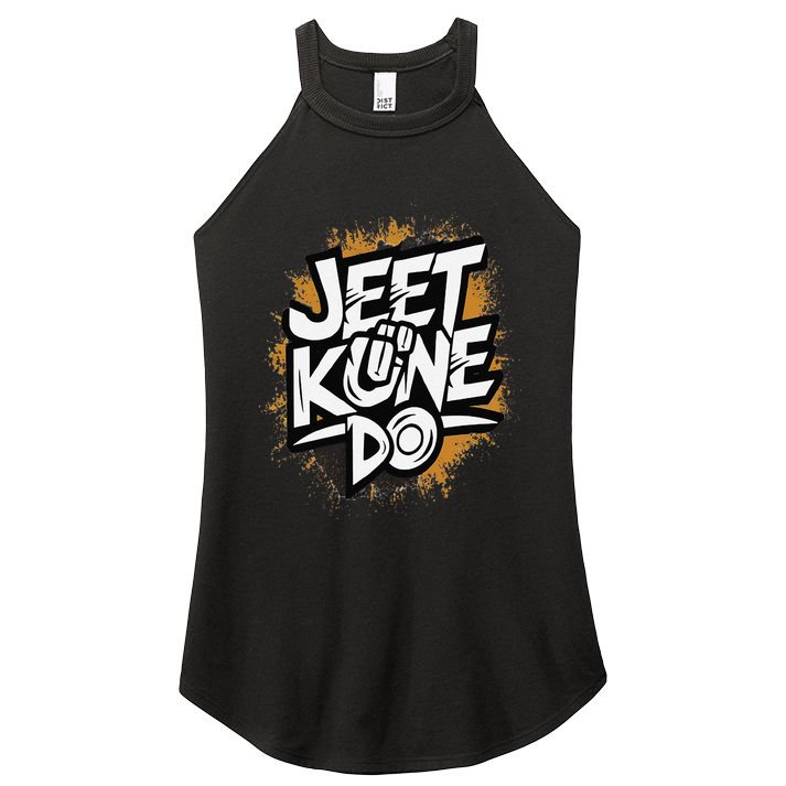 Emotional Damage Jeet Kune Do Jkd Mixed Martial Arts Women's Perfect Tri Rocker Tank