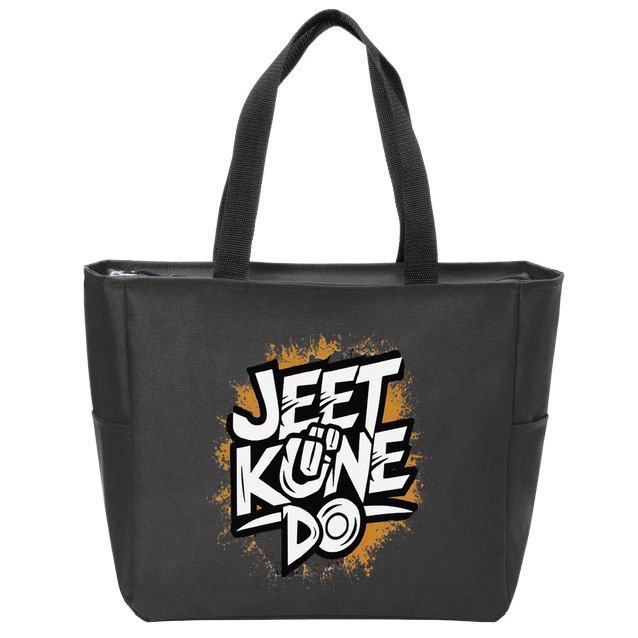 Emotional Damage Jeet Kune Do Jkd Mixed Martial Arts Zip Tote Bag