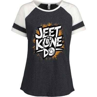 Emotional Damage Jeet Kune Do Jkd Mixed Martial Arts Enza Ladies Jersey Colorblock Tee