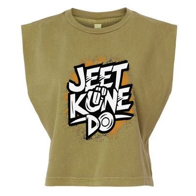 Emotional Damage Jeet Kune Do Jkd Mixed Martial Arts Garment-Dyed Women's Muscle Tee